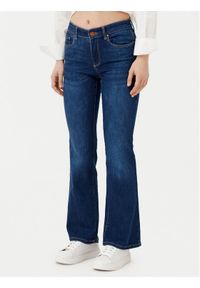 only - ONLY Jeansy Ann 15337824 Granatowy Flared Fit. Kolor: niebieski