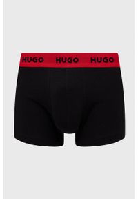 Hugo - HUGO bokserki 3-pack męskie kolor szary. Kolor: szary #2