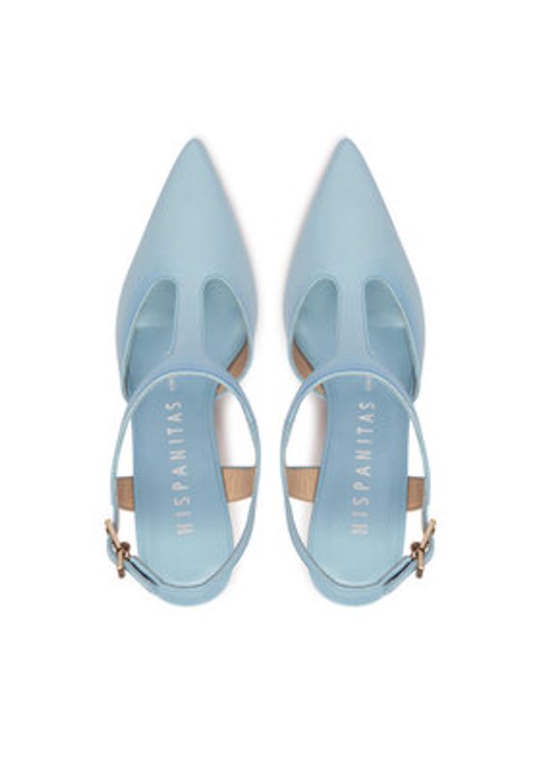 Hispanitas Czółenka HV264756 C011 Niebieski. Kolor: niebieski. Materiał: materiał