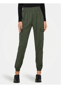 only - ONLY Joggery Aris 15245364 Zielony Relaxed Fit. Kolor: zielony. Materiał: wiskoza