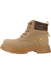 Gioseppo - Buty GIOSEPPO RUXLEY Jasnobrązowy. Kolor: beżowy, wielokolorowy, brązowy. Materiał: syntetyk, tkanina. Styl: sportowy. Sport: turystyka piesza