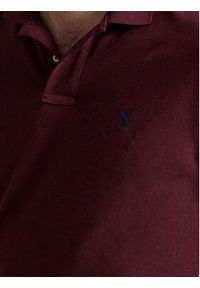 Polo Ralph Lauren Polo 710536856343 Bordowy Regular Fit. Typ kołnierza: polo. Kolor: czerwony. Materiał: bawełna #6