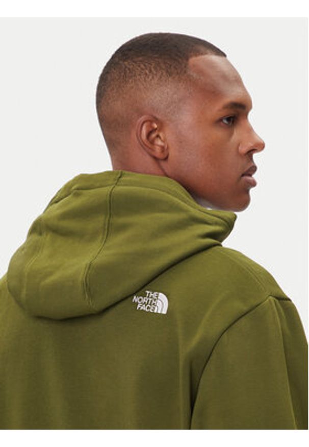 The North Face Bluza Essential NF0A89ES Zielony Regular Fit. Kolor: zielony. Materiał: bawełna, syntetyk
