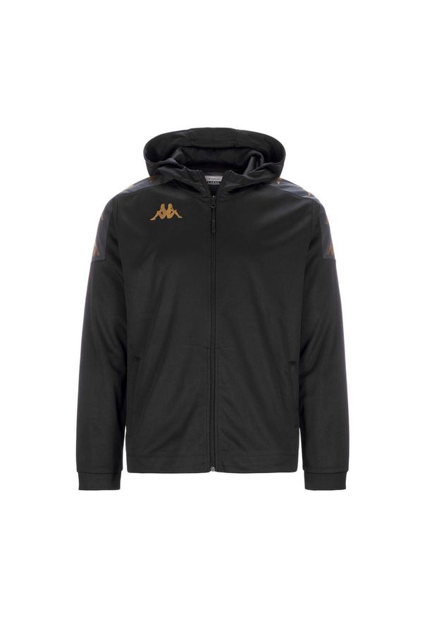 Dziecięca bluza dresowa Kappa Grevolo. Kolor: wielokolorowy, szary, czarny. Materiał: dresówka. Sport: piłka nożna, fitness