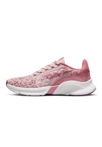Buty Nike SuperRep Go 3 Flyknit Next Nature W DH3393-600 różowe. Kolor: różowy. Materiał: materiał, syntetyk, guma. Szerokość cholewki: normalna. Sport: fitness #2
