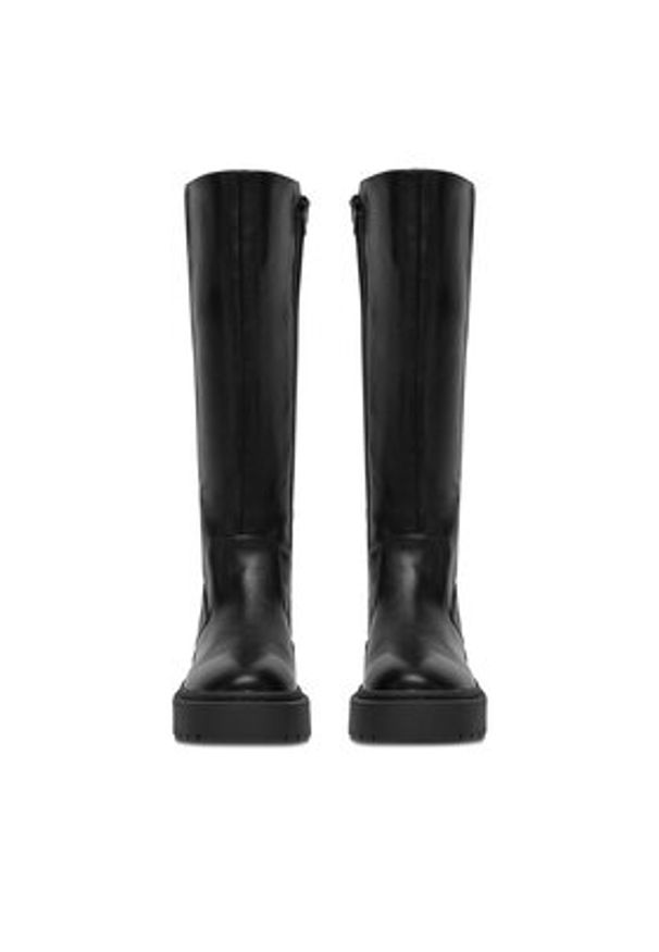 Jenny - JENNY Kozaki CEO-WS6672-01 Czarny. Kolor: czarny. Materiał: syntetyk, materiał