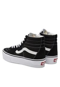 Vans Sneakersy Sk8-Hi Platform 2 VN0A3TKN6BT Czarny. Kolor: czarny. Materiał: zamsz, skóra. Obcas: na platformie #5