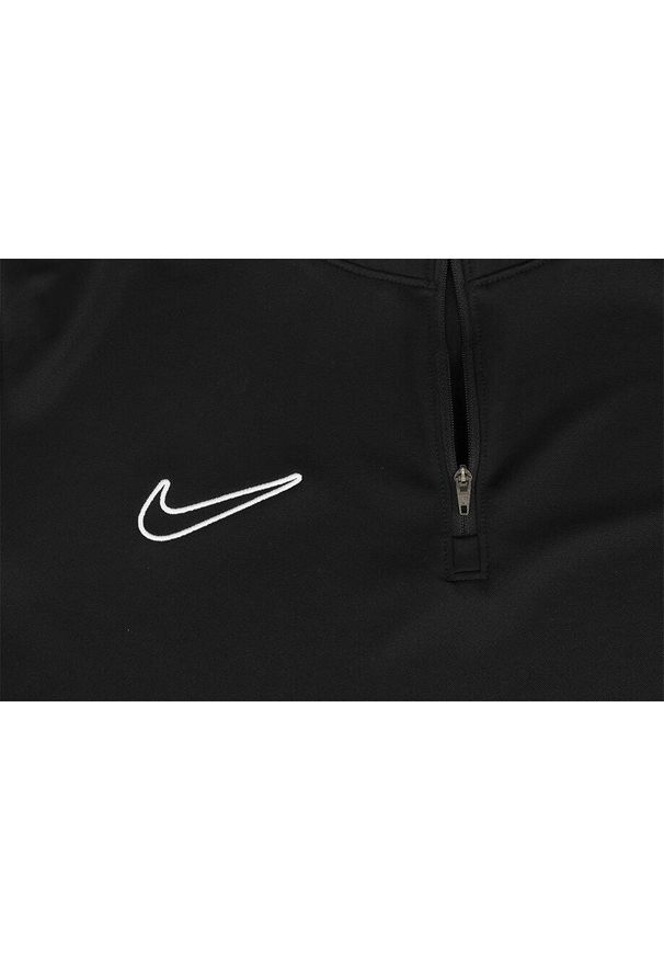 Bluza treningowa męska Nike DF Academy 23 SS Drill. Kolor: czarny