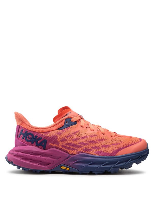 HOKA - Hoka Buty do biegania W Speedgoat 5 1123158 Kolorowy. Materiał: materiał. Wzór: kolorowy