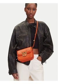 Pinko - PINKO Torebka Love Box Bag Fl Mini PE 25 PLTT 104297 A26L Pomarańczowy. Kolor: pomarańczowy. Materiał: skórzane #3