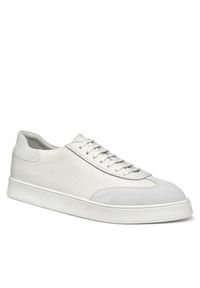 Geox Sneakersy U Regio U55CHA 04622 C1000 Biały. Kolor: biały. Materiał: skóra
