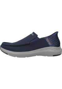 skechers - Buty SKECHERS SLIP INS 204804S Niebieski. Kolor: niebieski. Szerokość cholewki: normalna
