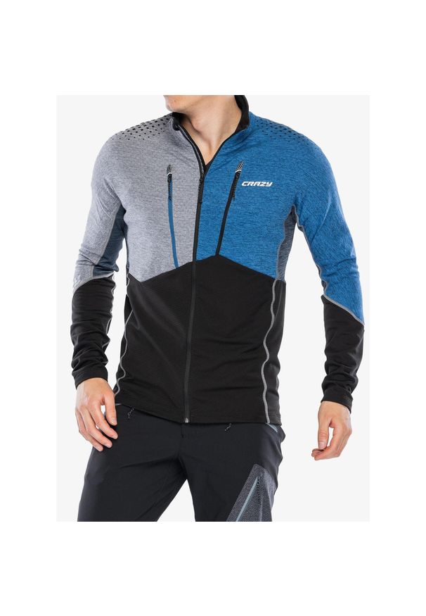 CRAZY - Bluza wspinaczkowa męska Crazy Pull Neutron Light. Kolor: czarny
