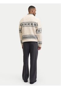 Jack & Jones Sweter Blumax 12286244 Beżowy Relaxed Fit. Kolor: beżowy. Materiał: syntetyk #8