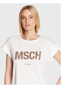 Moss Copenhagen T-Shirt Alva 16708 Biały Boxy Fit. Kolor: biały. Materiał: bawełna #3