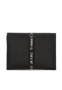 Tommy Jeans Duży Portfel Męski Tjm Essential Nylon Trifold AM0AM11220 Czarny. Kolor: czarny. Materiał: materiał #3
