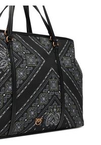 Pinko - PINKO Torebka Shopper Extra PE 25 PLTT104900 A2AS Czarny. Kolor: czarny #3