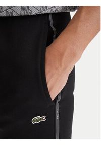 Lacoste Szorty sportowe GH0886 Czarny Regular Fit. Kolor: czarny. Materiał: bawełna. Styl: sportowy #4