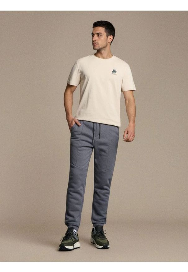 Sinsay - Spodnie jogger - szary. Kolor: szary