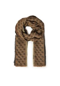 Guess Szal AM9492POL03 Brązowy. Kolor: brązowy. Materiał: wiskoza