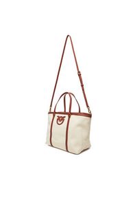 Pinko - PINKO Torebka Miranda Shopper Classic PE 25 PLTT 104714 A2G2 Beżowy. Kolor: beżowy #3