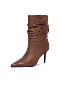 Gino Rossi Botki EO-LUNA-LT681 Brązowy. Kolor: brązowy. Materiał: skóra #5
