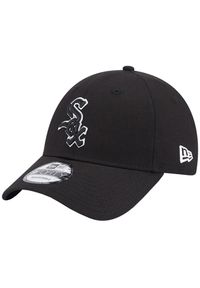 New Era - Czapka z daszkiem męska Team Outline 9FORTY Chicago White Sox Cap. Kolor: czarny. Materiał: poliester