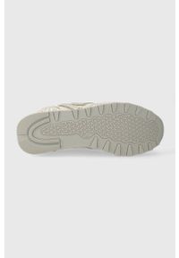 Michael Kors sneakersy dziecięce kolor beżowy. Zapięcie: sznurówki. Kolor: beżowy. Materiał: guma #3