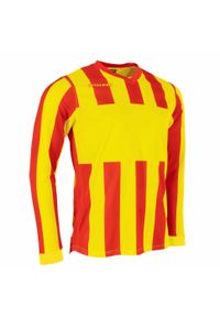 STANNO - Dżersej z długim rękawem Stanno Aspire. Kolor: czerwony, wielokolorowy, żółty. Materiał: jersey. Długość rękawa: długi rękaw. Długość: długie. Wzór: paski #2