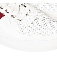 Bally Sneakersy "Heider" | 6193469 | Heider | Mężczyzna | Biały. Kolor: biały. Materiał: skóra. Wzór: aplikacja #4