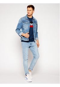 Levi's® T-Shirt Sportswear Graphic Tee 39636-0003 Granatowy Regular Fit. Kolor: niebieski. Materiał: bawełna