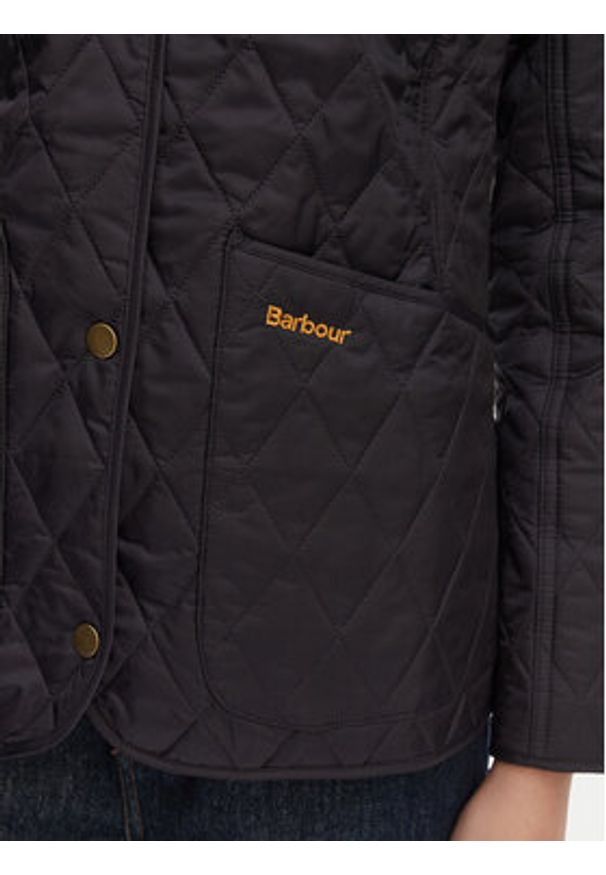 Barbour Kurtka przejściowa Annandale LQU0475NY91 Granatowy Regular Fit. Kolor: niebieski. Materiał: syntetyk