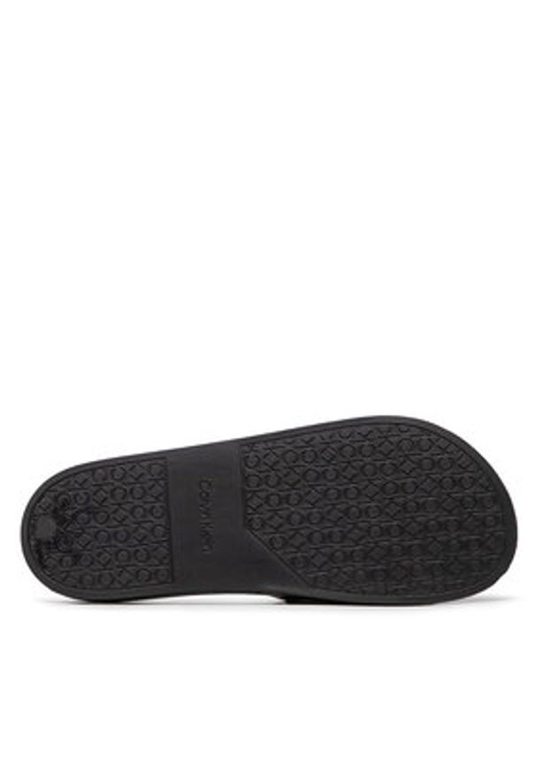 Calvin Klein Jeans Klapki Pool Slide HM0HM00455 Czarny. Kolor: czarny