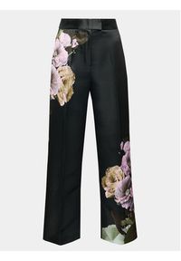 Ted Baker Spodnie materiałowe Nayaat 271678 Czarny Wide Leg. Kolor: czarny. Materiał: syntetyk, materiał