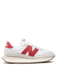 New Balance Sneakersy MS237RG Biały. Kolor: biały. Materiał: materiał #3