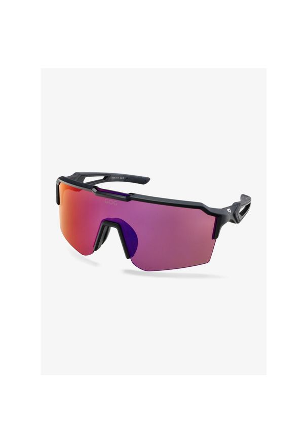 Okulary na rower GOG Valhalla - matt black. Kolor: czarny. Sport: kolarstwo