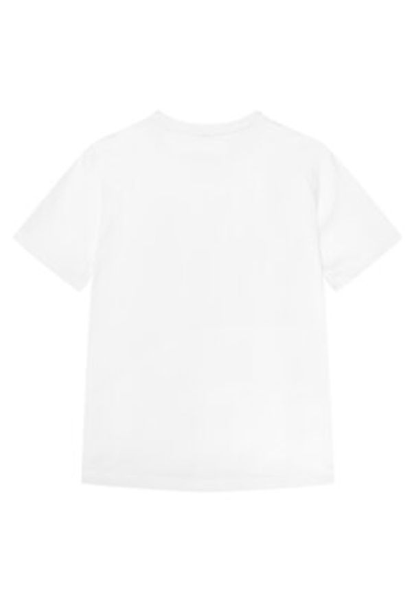 BOSS T-Shirt Te Blueprint 50566628 Biały Regular Fit. Kolor: biały. Materiał: bawełna