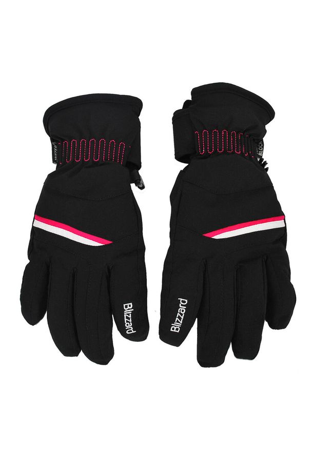 BLIZZARD - Damskie rękawice narciarskie Blizzard Viva Plose 6. Kolor: różowy, wielokolorowy, czarny. Sezon: zima. Sport: narciarstwo