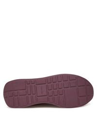 Calvin Klein Sneakersy Retro Runner Sock Laceup Mix Mat YW0YW02060 Brązowy. Kolor: brązowy. Materiał: materiał #5