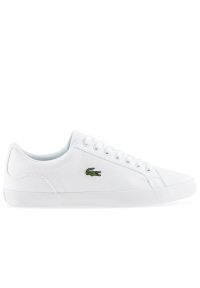 Buty Lacoste Lerond BL 2 Cam 733CAM1033-001 - białe. Okazja: na co dzień. Kolor: biały. Materiał: guma, materiał. Szerokość cholewki: normalna