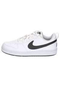 Buty do chodzenia damskie Nike Court Borough Low Recraft Bg. Kolor: biały, wielokolorowy, czarny. Materiał: materiał, syntetyk. Szerokość cholewki: normalna. Model: Nike Court. Sport: turystyka piesza #2