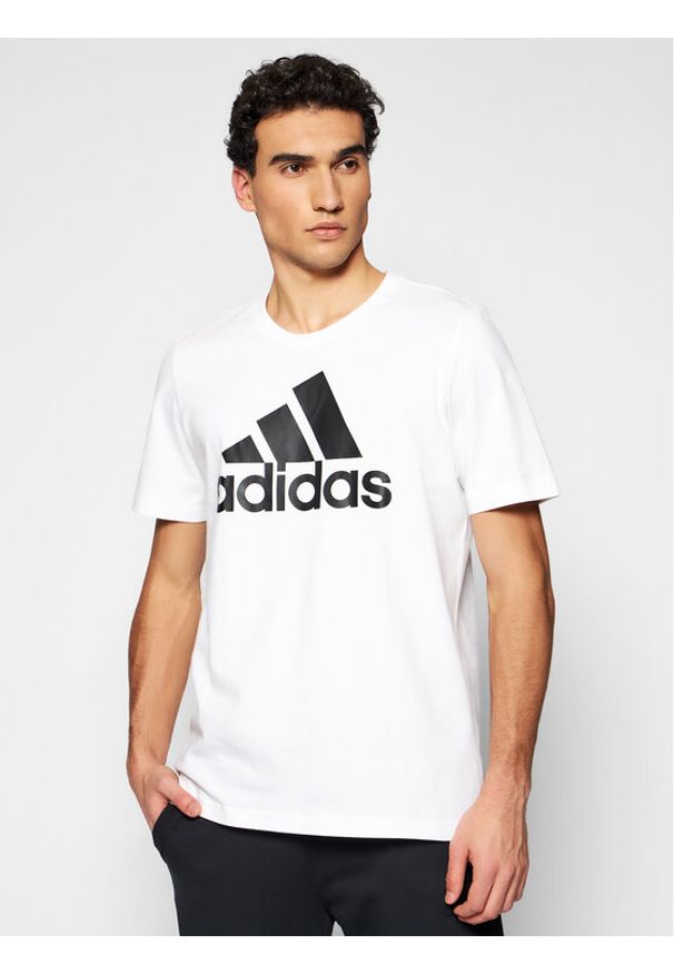 Adidas - T-Shirt adidas Performance. Kolor: biały