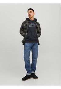 Jack & Jones - Jack&Jones Bluza Corp 12152840 Czarny Standard Fit. Kolor: czarny. Materiał: syntetyk, bawełna #4