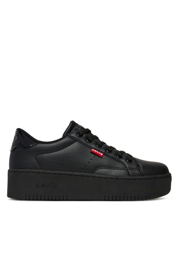 Levi's® Sneakersy VUNB0021S Czarny. Kolor: czarny. Materiał: skóra