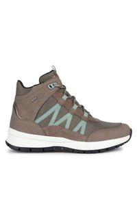 Geox Sneakersy D Braies B Abx D36BEA 011EK C1018 Brązowy. Kolor: brązowy. Materiał: materiał #1