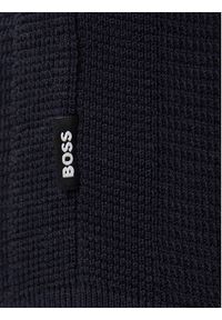 BOSS T-Shirt H-Ianni 50543161 Granatowy Regular Fit. Kolor: niebieski. Materiał: bawełna