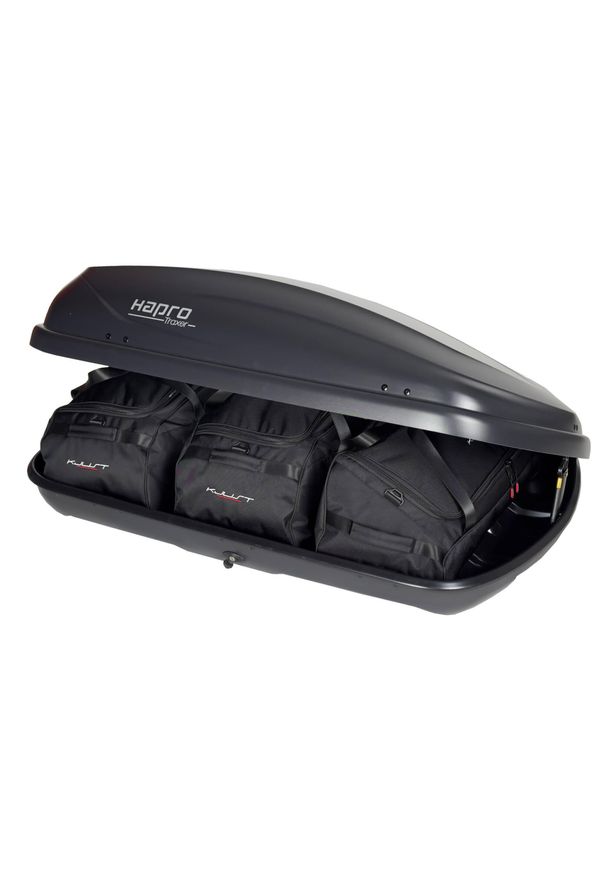 KJUST - Torby Do Boksu Dachowego Hapro Traxer 4.6 3Szt Kjust. Kolor: czarny