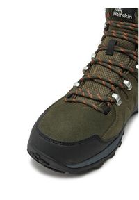 Jack Wolfskin Trekkingi Refugio Texapore Mid M 4049841 Khaki. Kolor: brązowy. Materiał: skóra. Sport: turystyka piesza #3