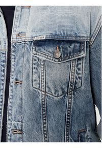 Guess Kurtka jeansowa M4GXN6 D4YO0 Niebieski Regular Fit. Kolor: niebieski. Materiał: bawełna #5