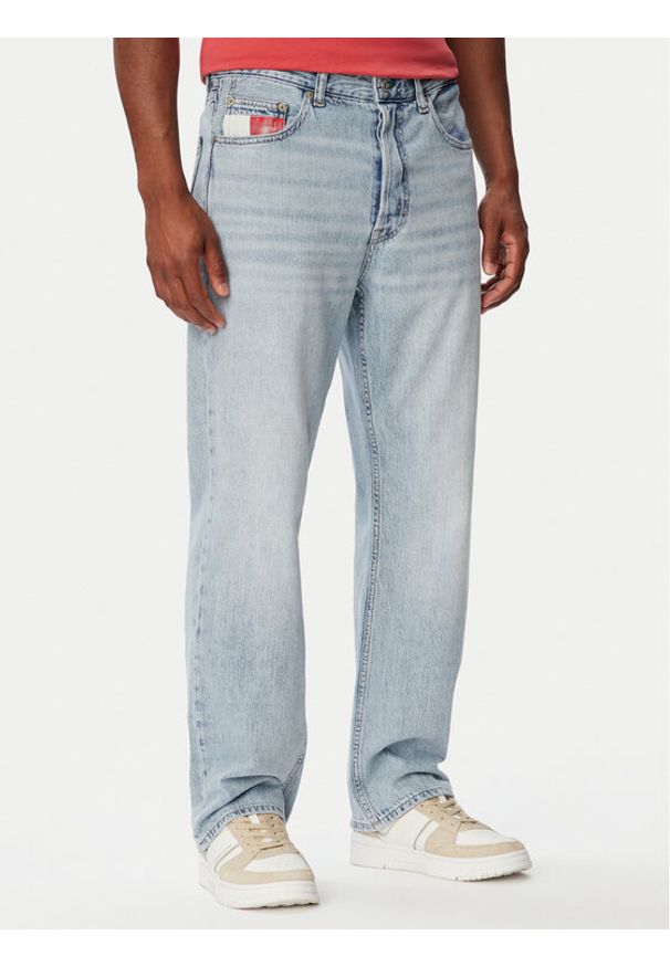 Tommy Jeans Jeansy Otis DM0DM23654 Niebieski jasny Regular Fit. Kolor: niebieski